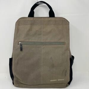 Malcolm Fontier Waxed Canvas Satchel Laptop Bag